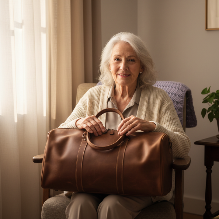 Bolso de viaje de cuero Callahan