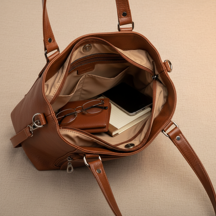 Bolso de hombro retro Emma