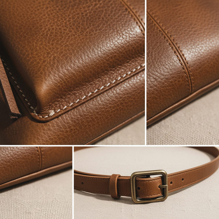 Bolso Lena Retro con Bolsillo Lateral