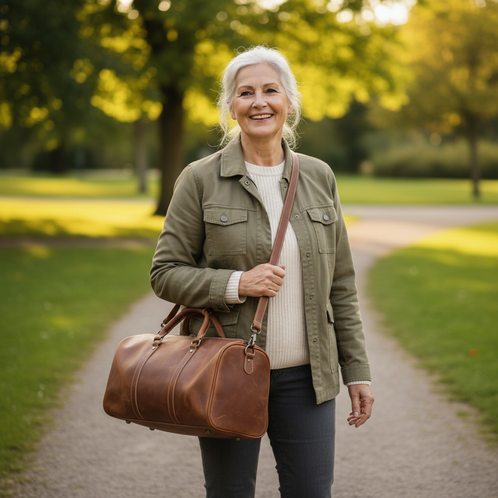 Bolso de viaje de cuero Callahan