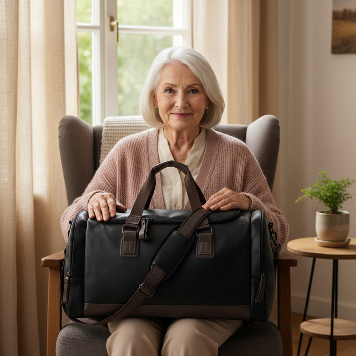 Oskar Bolso de cuero para viaje