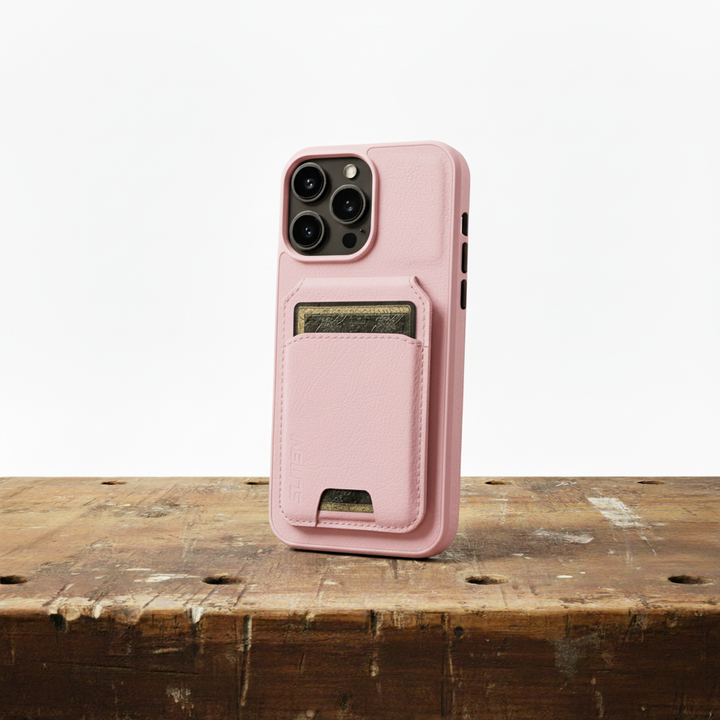 Funda para teléfono con aspecto de cuero de Adrian