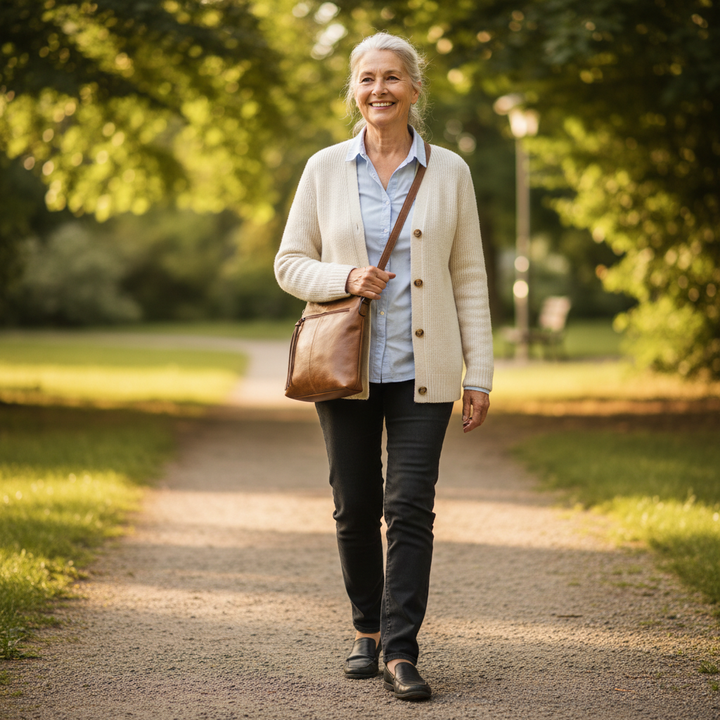 Bolso Lena Retro con Bolsillo Lateral