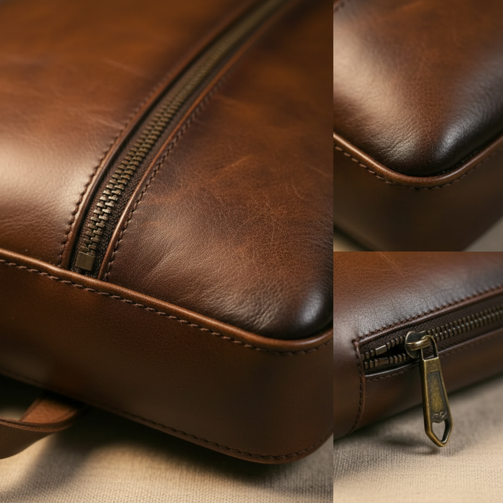 Mochila Bennett de cuero